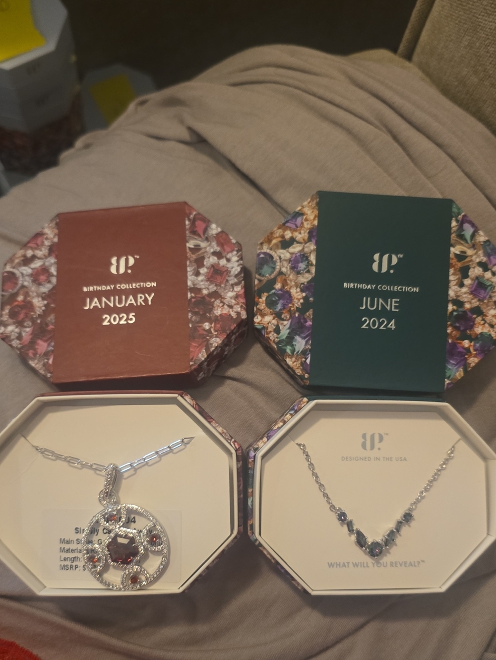 Bomb Party 2x1 Birthday Collection Necklaces